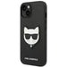 Karl Lagerfeld KLHCP14SSAPCHK iPhone 14 6,1’’ hardcase czarny/black Saffiano Choupette Head Patch - Cell phone cases