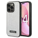 Karl Lagerfeld KLHCP14XG2ELS iPhone 14 Pro Max 6.7 ’hardcase silver / silver Glitter Plaque Logo - Cell phone cases