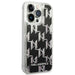 Karl Lagerfeld KLHCP14XLMNMK iPhone 14 Pro Max 6.7 ’hardcase black / black Liquid Glitter Monogram - Cell phone cases