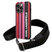 Karl Lagerfeld KLHCP14XSTSTP iPhone 14 Pro Max 6.7 ’hardcase pink / pink Color Stripes Strap - Cell phone cases