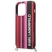 Karl Lagerfeld KLHCP14XSTSTP iPhone 14 Pro Max 6.7 ’hardcase pink / pink Color Stripes Strap - Cell phone cases