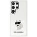 Karl Lagerfeld KLHCS23LHNCHTCT S23 Ultra S918 transparent hardcase Ikonik Choupette - Cell phone cases