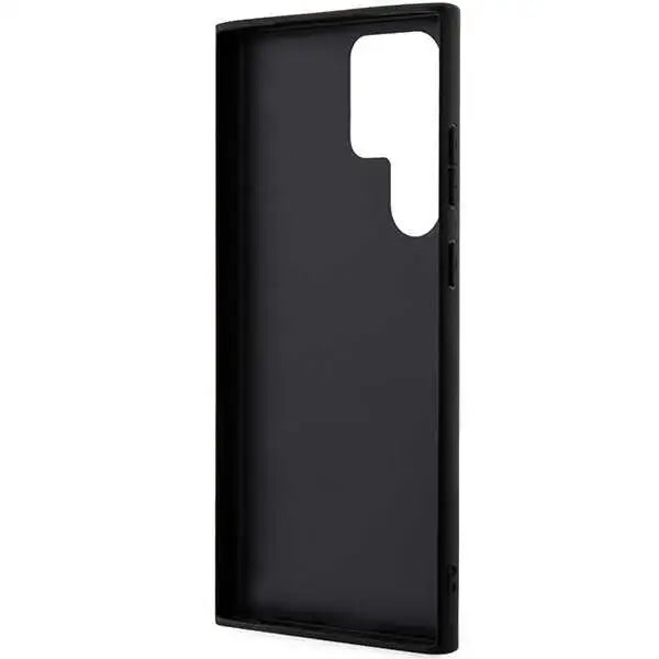 Karl Lagerfeld KLHCS23LSAKLHPK S23 Ultra S918 hardcase black/black Saffiano Mono Metal Logo - Cell phone cases