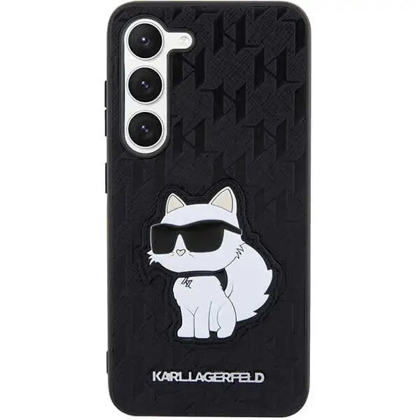 Karl Lagerfeld KLHCS23MSAKLHCPK S23+ S916 hardcase black/black Saffiano Monogram Choupette - Cell phone cases