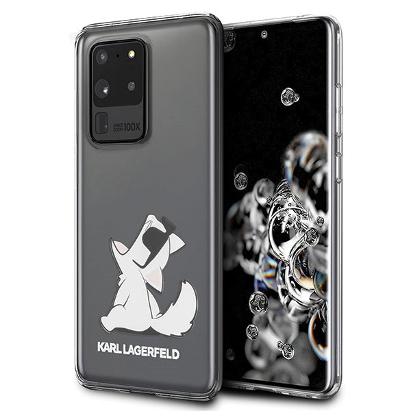 Karl Lagerfeld KLHCS69CFNRC S20 Ultra G988 transparent Choupette Fun - Cell phone cases and covers<<<HurtelXML