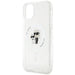 Karl Lagerfeld KLHMN61HGKCNOT case for iPhone 11 / Xr - transparent hardcase Karl&Choupette Glitter MagSafe - Cell