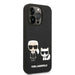 Karl Lagerfeld KLHMP14LSSKCK iPhone 14 Pro 6.1 ’hardcase black / black Liquid Silicone Karl & Choupette Magsafe - Cell
