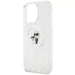 Karl Lagerfeld KLHMP14XHGKCNOT case for iPhone 14 Pro Max 6.7’’ - transparent hardcase Karl&Choupette Glitter MagSafe
