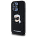 Karl Lagerfeld KLHMP15XSKHPPLK iPhone 15 Pro Max 6.7’’ black/black hardcase Silicone Karl Head Print MagSafe - Cell