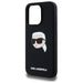 Karl Lagerfeld KLHMP15XSKHPPLK iPhone 15 Pro Max 6.7’’ black/black hardcase Silicone Karl Head Print MagSafe - Cell
