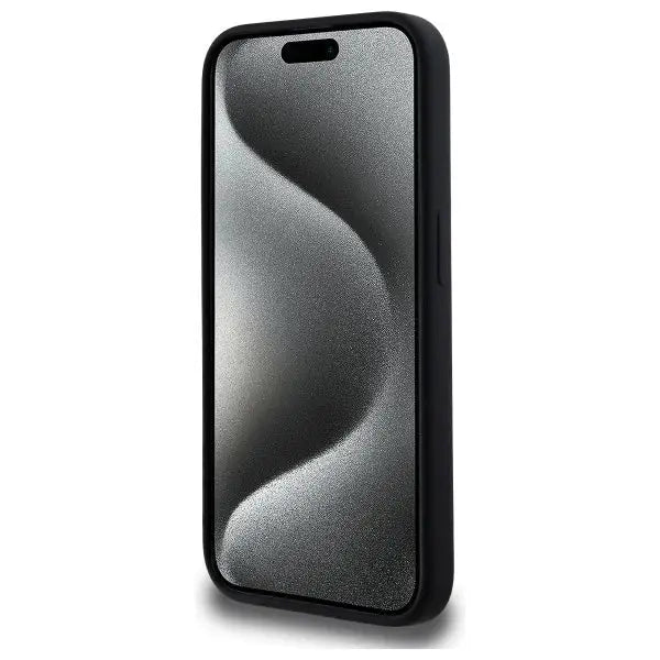 Karl Lagerfeld KLHMP15XSKHPPLK iPhone 15 Pro Max 6.7’’ black/black hardcase Silicone Karl Head Print MagSafe - Cell