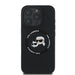 Karl Lagerfeld KLHMP16LSKCHTCK iPhone 16 Pro 6.3’’ black/black hardcase Silicone Karl&Choupette Heads MagSafe - Cell