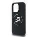 Karl Lagerfeld KLHMP16LSKCHTCK iPhone 16 Pro 6.3’’ black/black hardcase Silicone Karl&Choupette Heads MagSafe - Cell