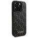 Karl Lagerfeld Leather Monogram Metal Logo MagSafe iPhone 16 Pro Case - Black - Cell phone cases and covers<<<HurtelXML