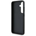 Karl Lagerfeld Leather Monogram Pin Logo Choupette Head Samsung Galaxy S25 Plus Case Black - Cell phone cases