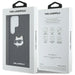 Karl Lagerfeld Leather Monogram Pin Logo Choupette Head Samsung Galaxy S25 Ultra Case Black - Cell phone cases