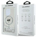 Karl Lagerfeld Liquid Glitter Choupette Head Magsafe iPhone 16 Pro Case - Clear - Cell phone cases