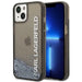 Karl Lagerfeld Liquid Glitter Elong case for iPhone 14 Plus - black - Cell phone cases and covers<<<HurtelXML