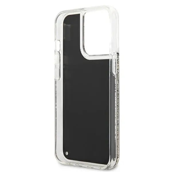 Karl Lagerfeld Liquid Glitter Gatsby Case for iPhone 13 Pro Max - Black - Cell phone cases and covers<<<HurtelXML