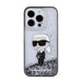 Karl Lagerfeld Liquid Glitter Ikonik case for iPhone 15 Pro Max - transparent - Cell phone cases and covers<<<HurtelXML