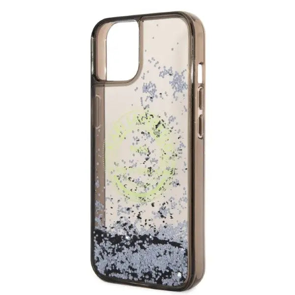 Karl Lagerfeld Liquid Glitter RSG case for iPhone 14 Plus - black - Cell phone cases and covers<<<HurtelXML