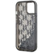 Karl Lagerfeld Liquide Glitter Monogram Gradient iPhone 15 Case - Black - Cell phone cases and covers<<<HurtelXML