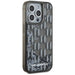 Karl Lagerfeld Liquide Glitter Monogram Gradient iPhone 15 Pro Max Case - Black - Cell phone cases