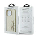Karl Lagerfeld Metal Signature iPhone 16 Pro Case - Gold - Cell phone cases and covers<<<HurtelXML