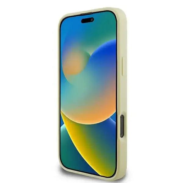 Karl Lagerfeld Metal Signature iPhone 16 Pro Case - Gold - Cell phone cases and covers<<<HurtelXML