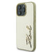 Karl Lagerfeld Metal Signature iPhone 16 Pro Case - Gold - Cell phone cases and covers<<<HurtelXML