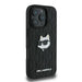 Karl Lagerfeld Monogram Choupette Head Pin iPhone 16 Pro Case - Black - Cell phone cases and covers<<<HurtelXML
