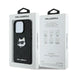 Karl Lagerfeld Monogram Choupette Head Pin iPhone 16 Pro Case - Black - Cell phone cases and covers<<<HurtelXML