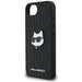 Karl Lagerfeld Monogram Choupette Head Pin iPhone 16e Case - Black - Cell phone cases and covers<<<HurtelXML