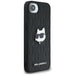 Karl Lagerfeld Monogram Choupette Head Pin iPhone 16e Case - Black - Cell phone cases and covers<<<HurtelXML