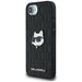 Karl Lagerfeld Monogram Choupette Head Pin iPhone 16e Case - Black - Cell phone cases and covers<<<HurtelXML