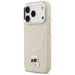 Karl Lagerfeld Karl Pin MagSafe Case for iPhone 17 Pro - Beige - Cell phone cases and covers<<<HurtelXML