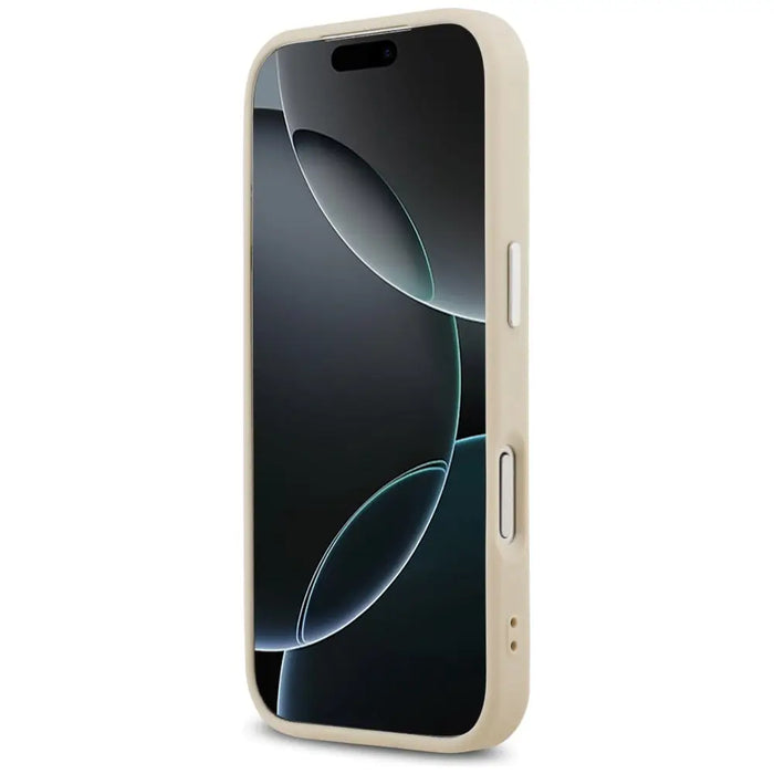 Karl Lagerfeld Karl Pin MagSafe Case for iPhone 17 Pro Max - Beige - Cell phone cases and covers<<<HurtelXML