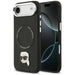 Karl Lagerfeld Karl Pin MagSafe Case for iPhone Air - Black - Cell phone cases and covers<<<HurtelXML