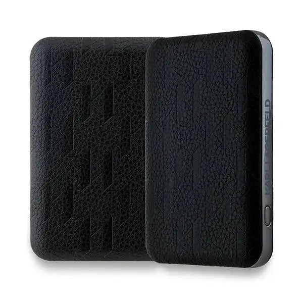 Karl Lagerfeld Powerbank inductive KLPB5FPGKSKIHK 16W 5000mAh black/black Karl Head Pin MagSafe - Powerbanks<<<HurtelXML