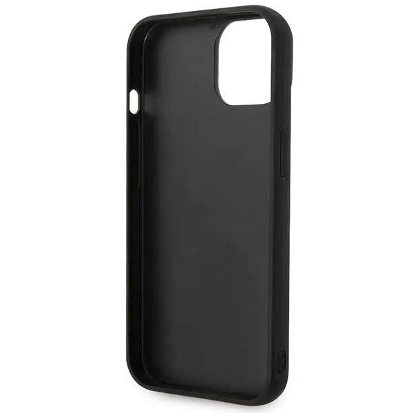 Karl Lagerfeld Puffy Ikonik Pin Case for iPhone 14 Plus - Black - Cell phone cases and covers<<<HurtelXML