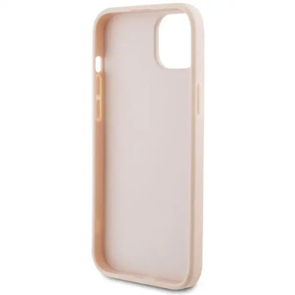 Karl Lagerfeld Quilted K Pattern case for iPhone 15 - pink - Cell phone cases and covers<<<HurtelXML