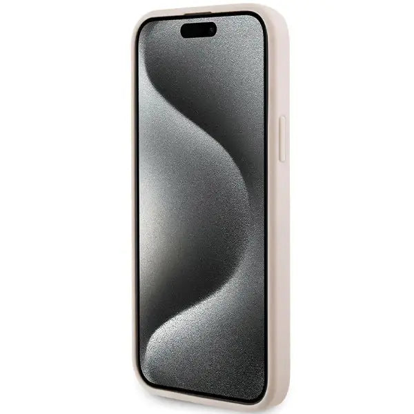 Karl Lagerfeld Quilted K Pattern case for iPhone 15 - pink - Cell phone cases and covers<<<HurtelXML