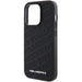 Karl Lagerfeld Quilted K Pattern case for iPhone 15 Pro Max - black - Cell phone cases and covers<<<HurtelXML