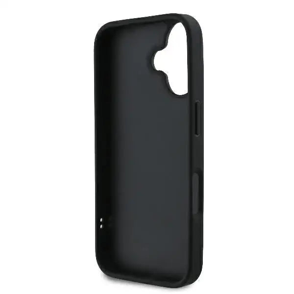 Karl Lagerfeld Quilted Signature iPhone 16 Plus Case - Black - Cell phone cases and covers<<<HurtelXML