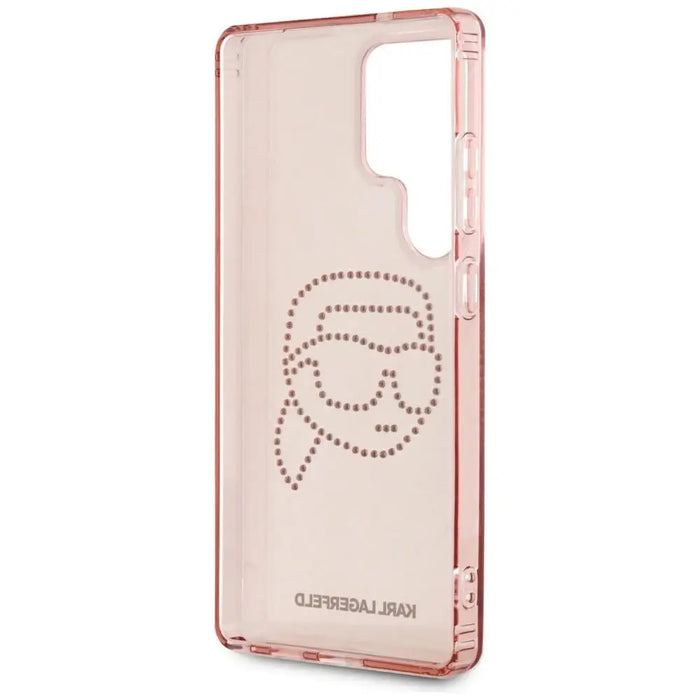 Karl Lagerfeld Rhinestones K. Head Logo Samsung Galaxy S25 Ultra Case Pink - Cell phone cases and covers<<<HurtelXML
