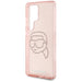 Karl Lagerfeld Rhinestones K. Head Logo Samsung Galaxy S25 Ultra Case Pink - Cell phone cases and covers<<<HurtelXML