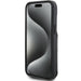 Karl Lagerfeld Saffiano Cardslots and Stand Monogram Choupette case for iPhone 15 - black - Cell phone cases