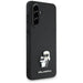 Karl Lagerfeld Saffiano Case w/ K&C Metal Logo for Samsung Galaxy A56 - Black - Cell phone cases and covers<<<HurtelXML