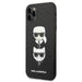 Karl Lagerfeld Saffiano Karl&Choupette Head Case for iPhone 11 Pro 5.8’’ - Black - Cell phone cases