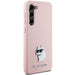 Karl Lagerfeld Silicone Choupette Metal Pin case for Samsung Galaxy S23 - pink - Cell phone cases and covers<<<HurtelXML